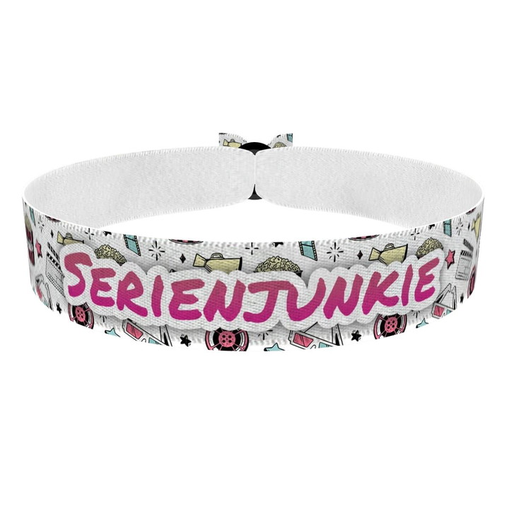 Zum Produkt Serienjunkie Stoffarmband