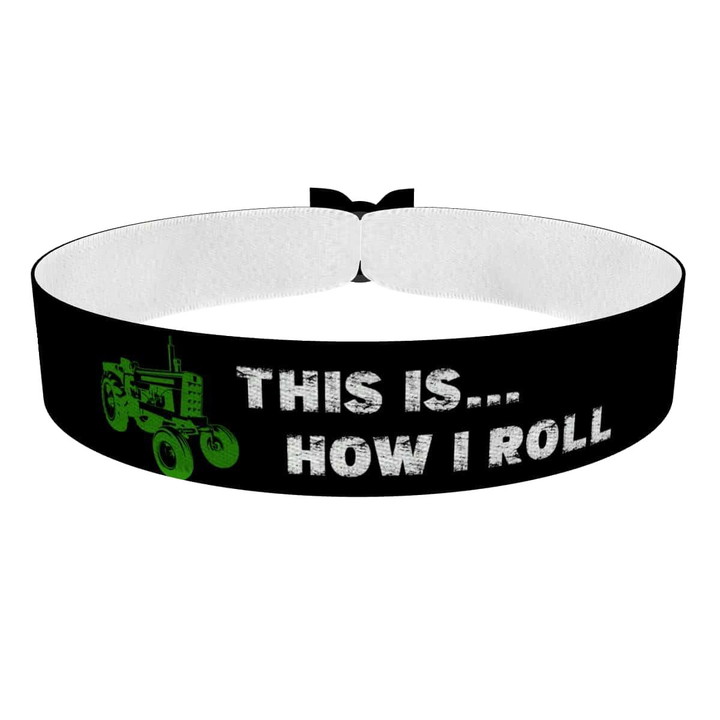 Zum Produkt This is how I roll Stoffarmband