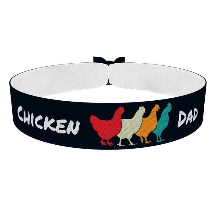 Zum Produkt Chicken Dad Stoffarmband