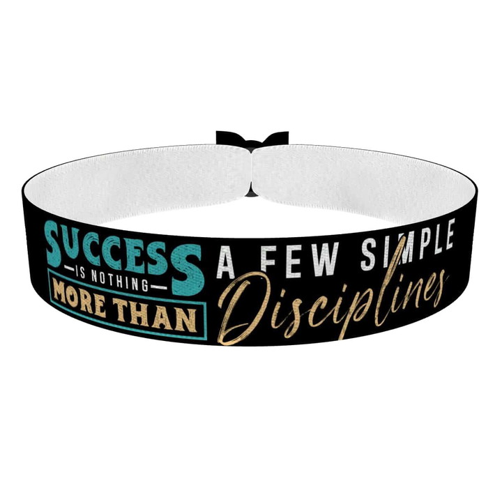 Zum Produkt Success is nothing more Stoffarmband