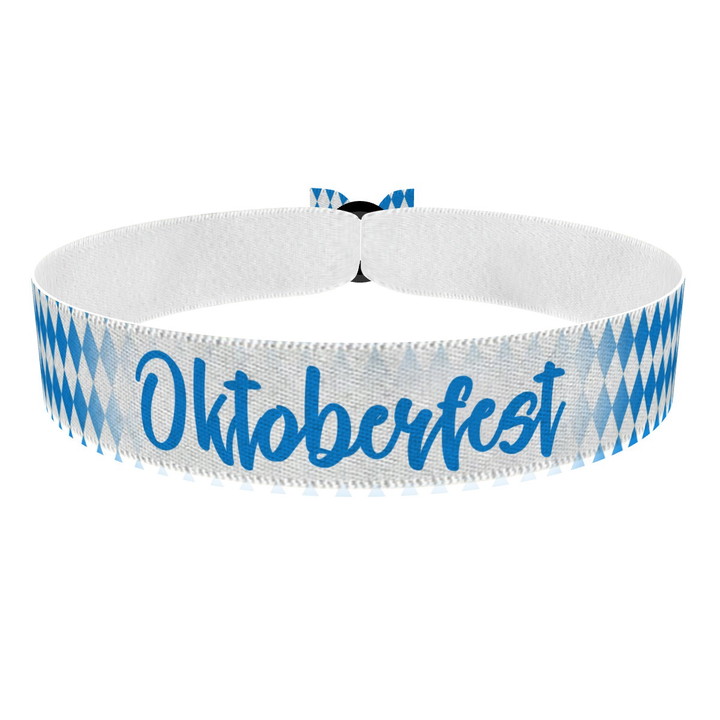 Zum Produkt Oktoberfest Fahne Stoffarmband