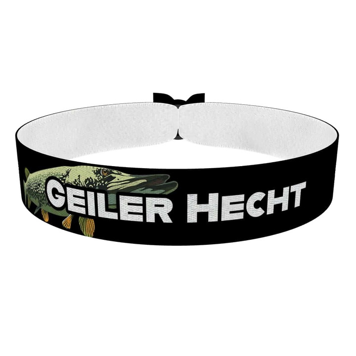 Zum Produkt Geiler Hecht Stoffarmband