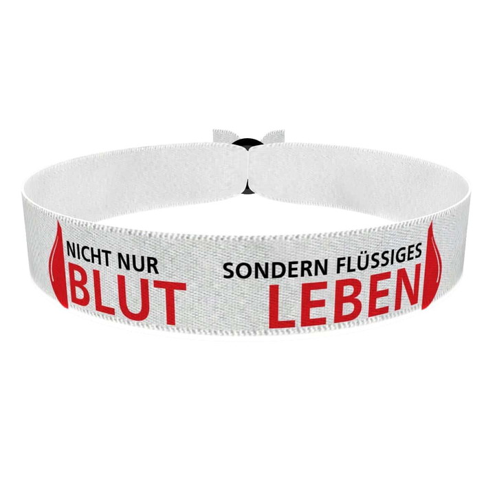 Zum Produkt Nicht nur Blut Stoffarmband