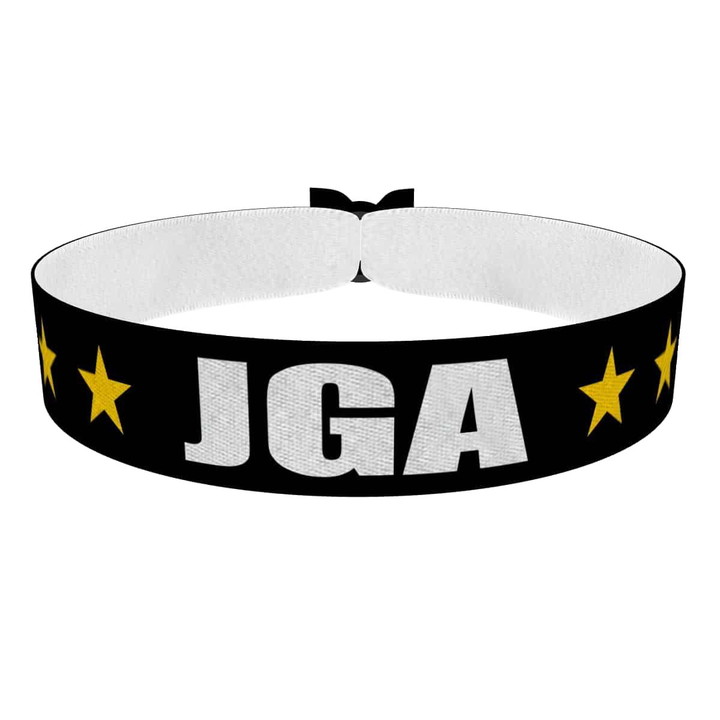 Zum Produkt Sterne JGA Junggesellenabschied Stoffarmband