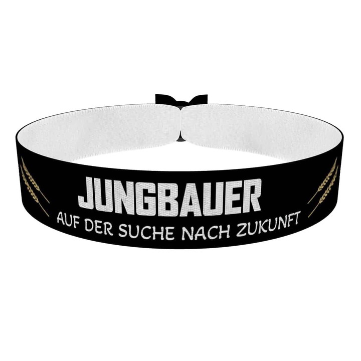 Zum Produkt Jungbauer auf der Suche nach Zukunft Stoffarmband