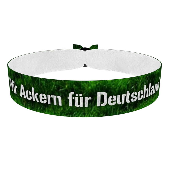 Zum Produkt Wir Ackern für Deutschland Stoffarmband