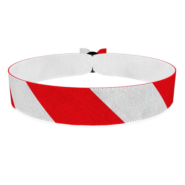 Zum Produkt Flatterband Absperrband Stoffarmband