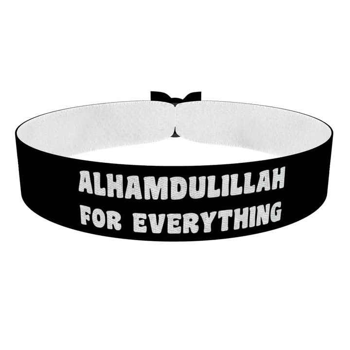 Zum Produkt Alhamdulillah for Everything Stoffarmband