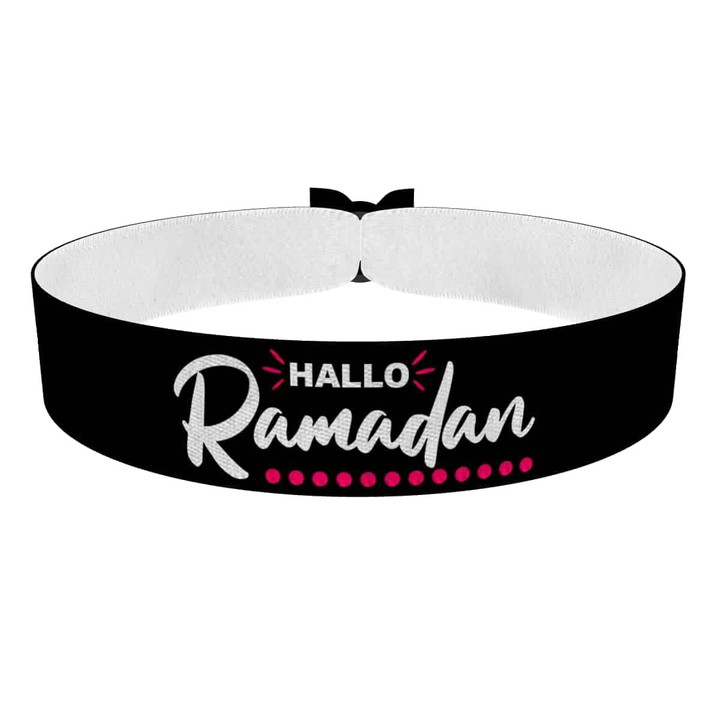 Zum Produkt Hallo Ramadan Stoffarmband