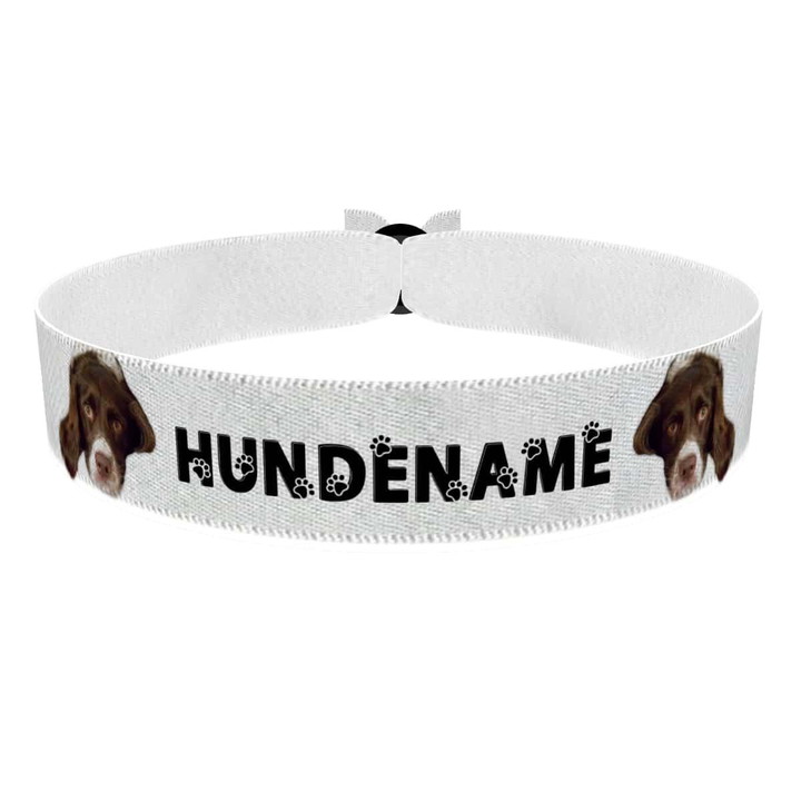 Zum Produkt Münsterländer Stoffarmband anpassbar mit Name