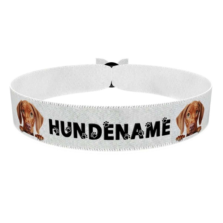 Zum Produkt Viszia Stoffarmband anpassbar mit Name