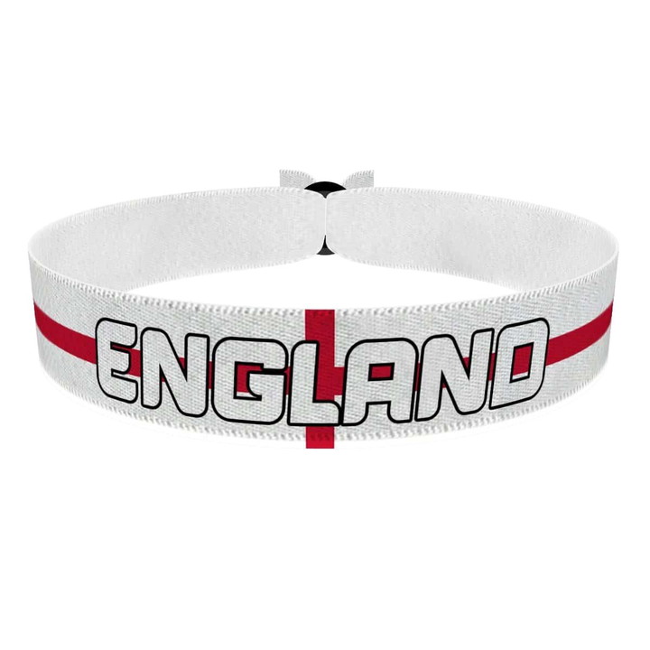 Zum Produkt England Flagge Stoffarmband