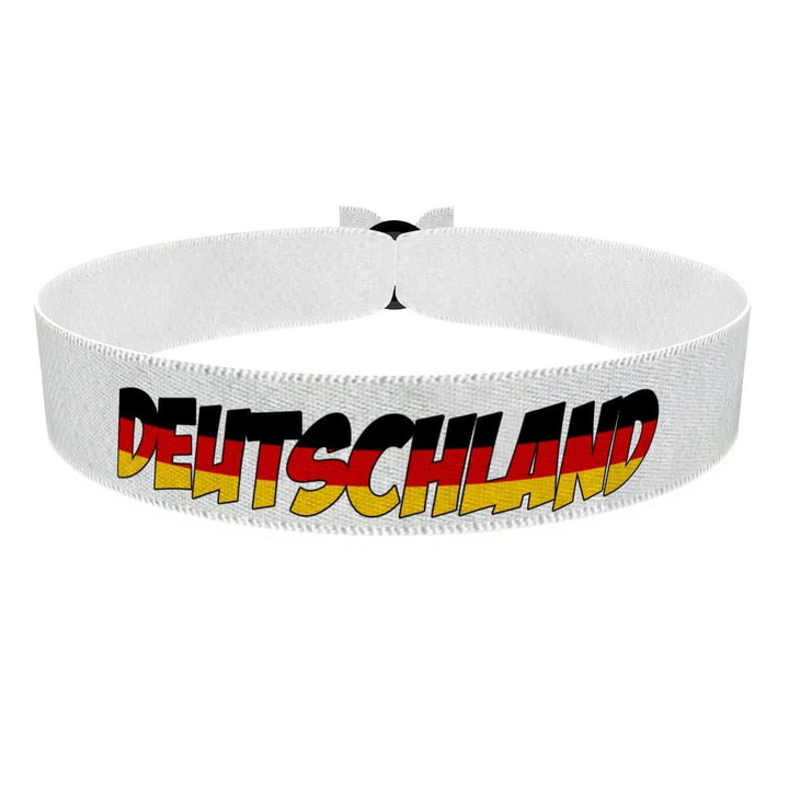 Zum Produkt Deutschland Stoffarmband