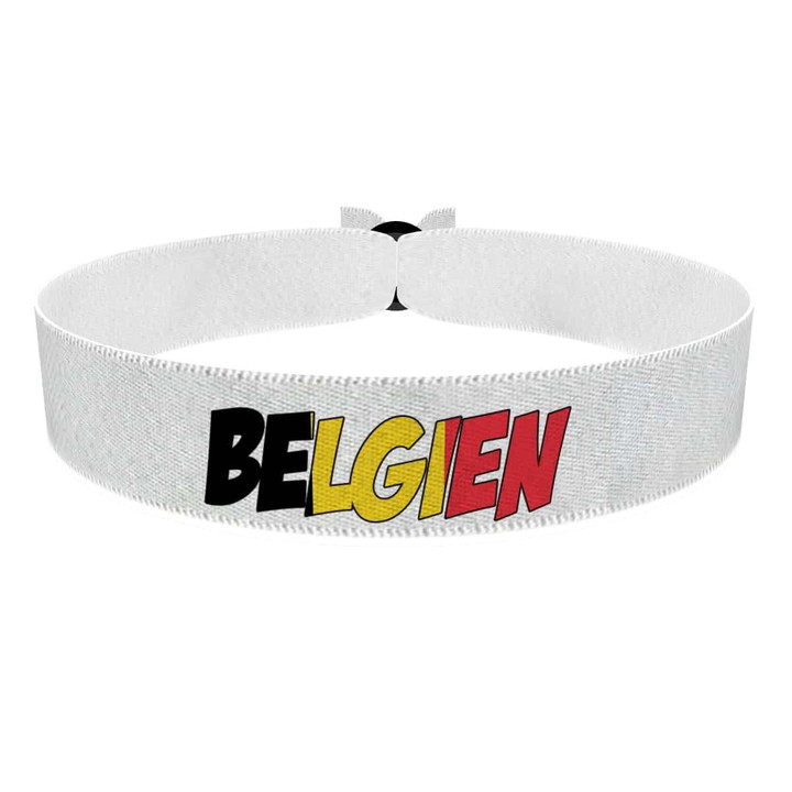 Zum Produkt Belgien Stoffarmband