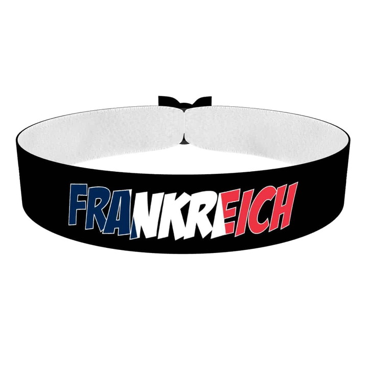 Zum Produkt Frankreich Stoffarmband