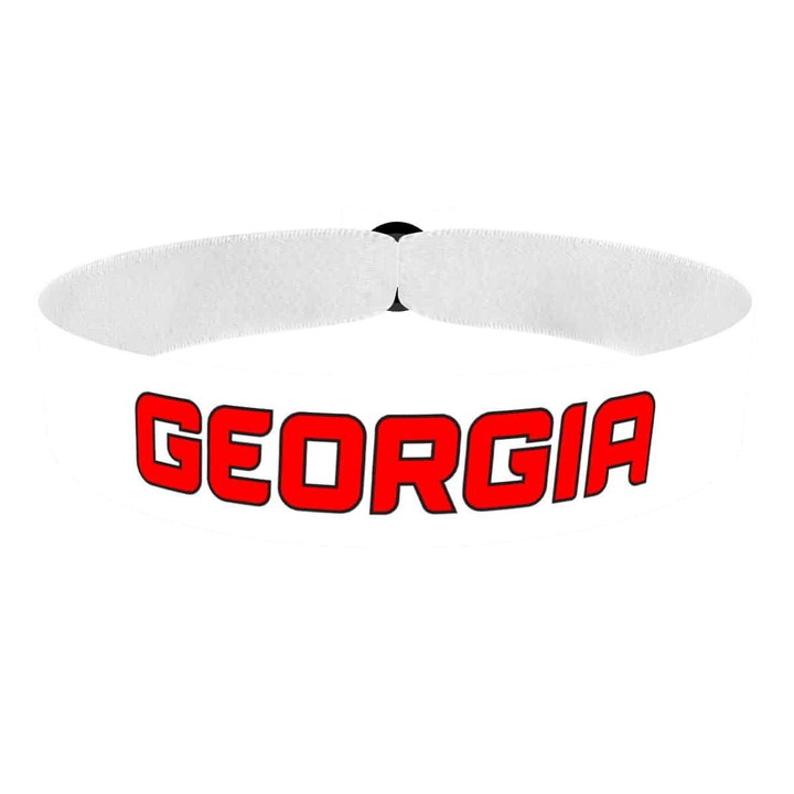 Zum Produkt Georgia Flagge Stoffarmband