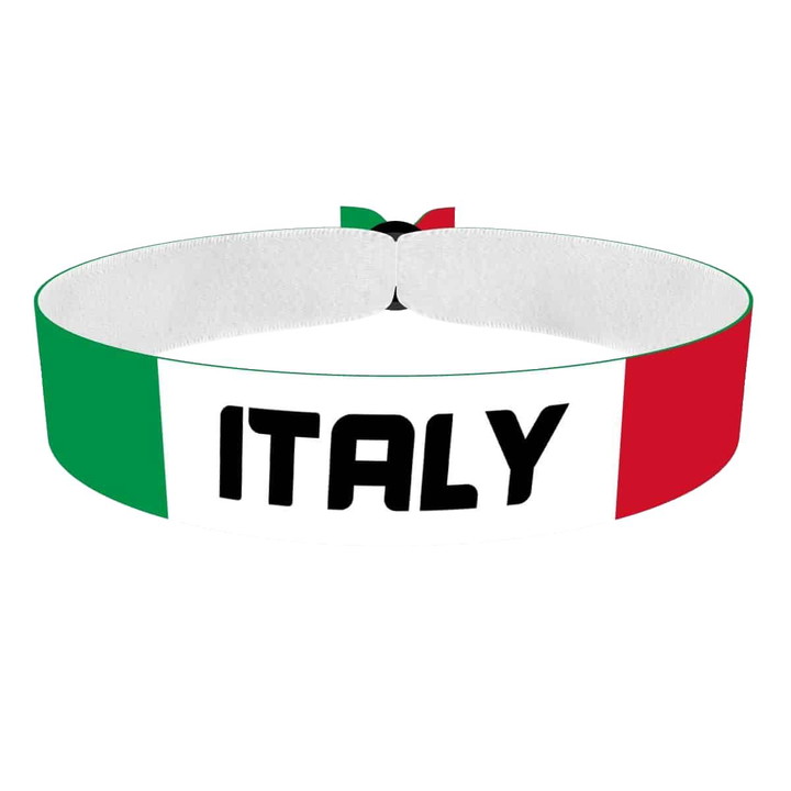 Zum Produkt Italiy Flagge Stoffarmband