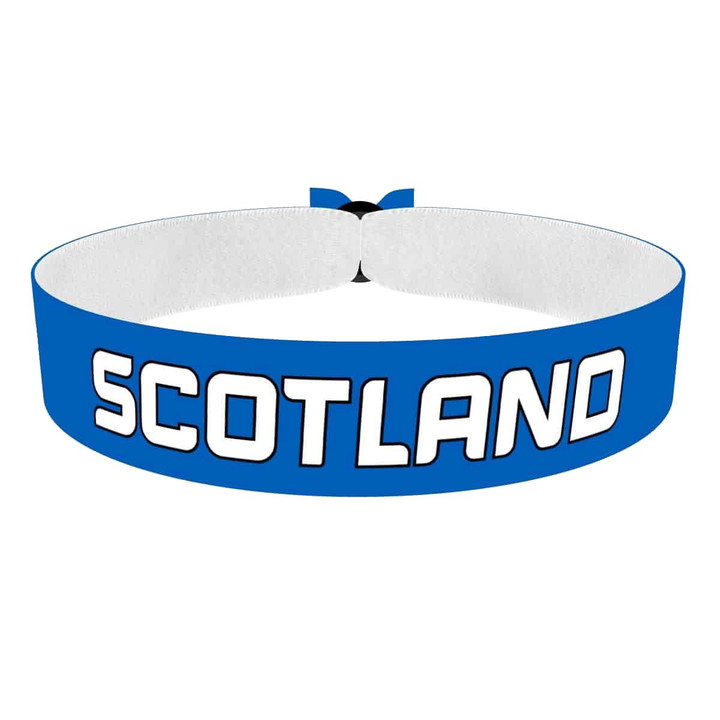 Zum Produkt Scotland Flagge Stoffarmband