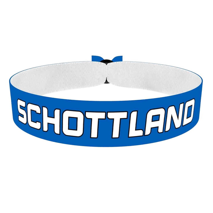Zum Produkt Schottland Flagge Stoffarmband