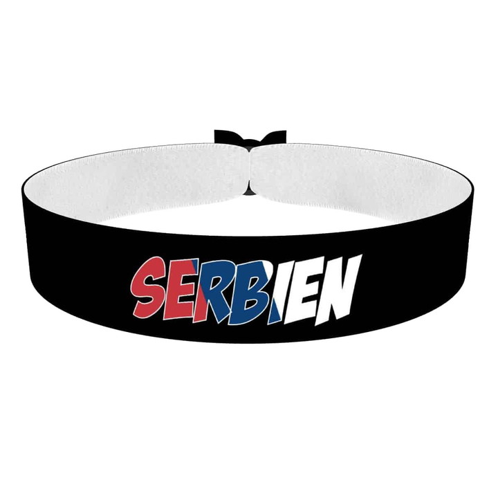 Zum Produkt Serbien Stoffarmband