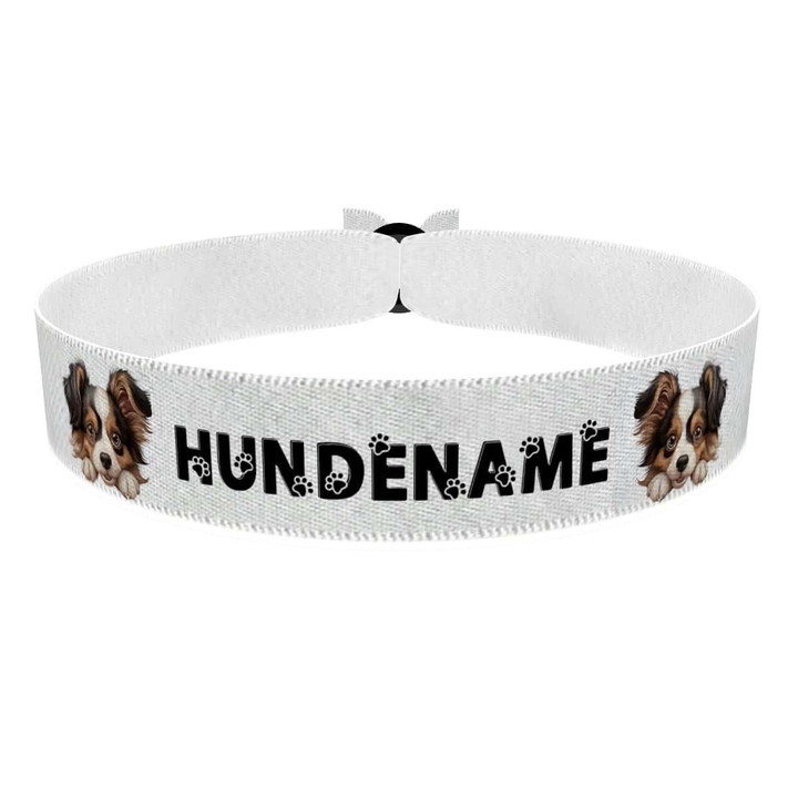 Zum Produkt Papillion Stoffarmband anpassbar mit Name