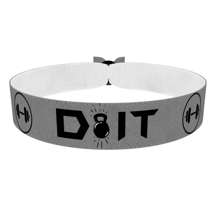Zum Produkt Stoffarmband Fit Motiv für Fitness-Enthusiasten