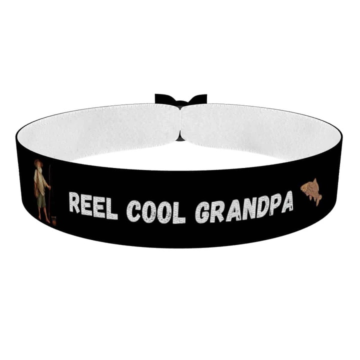 Zum Produkt Stoffarmband Reel Cool Grandpa Angeln Geschenk für Angler
