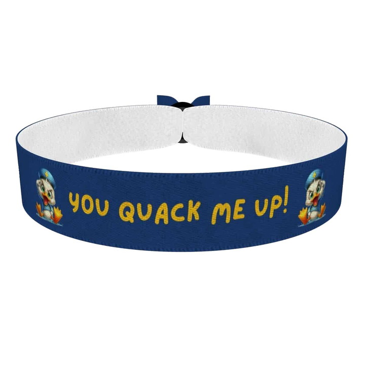 Zum Produkt Stoffarmband mit Donald Duck Motiv für Fans und Sammler