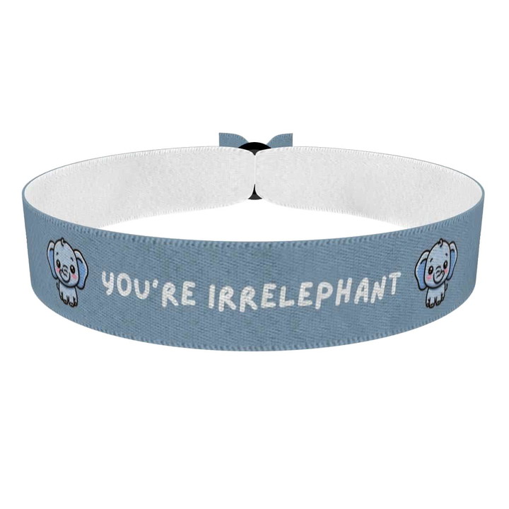 Zum Produkt Süßer Elefant Stoffarmband