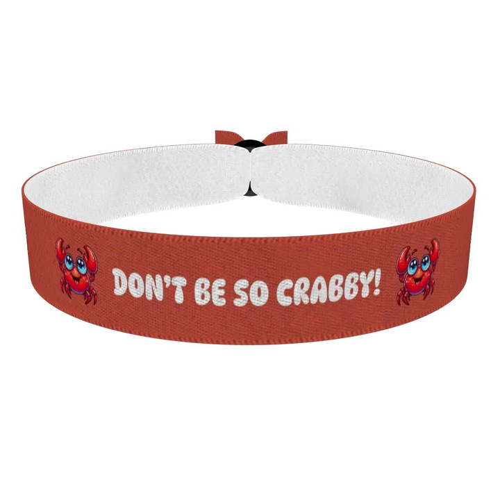 Zum Produkt Don't Be Crabby Stoffarmband