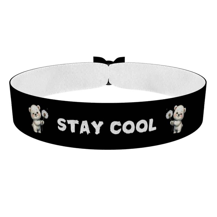 Zum Produkt Stay Cool Stoffarmband