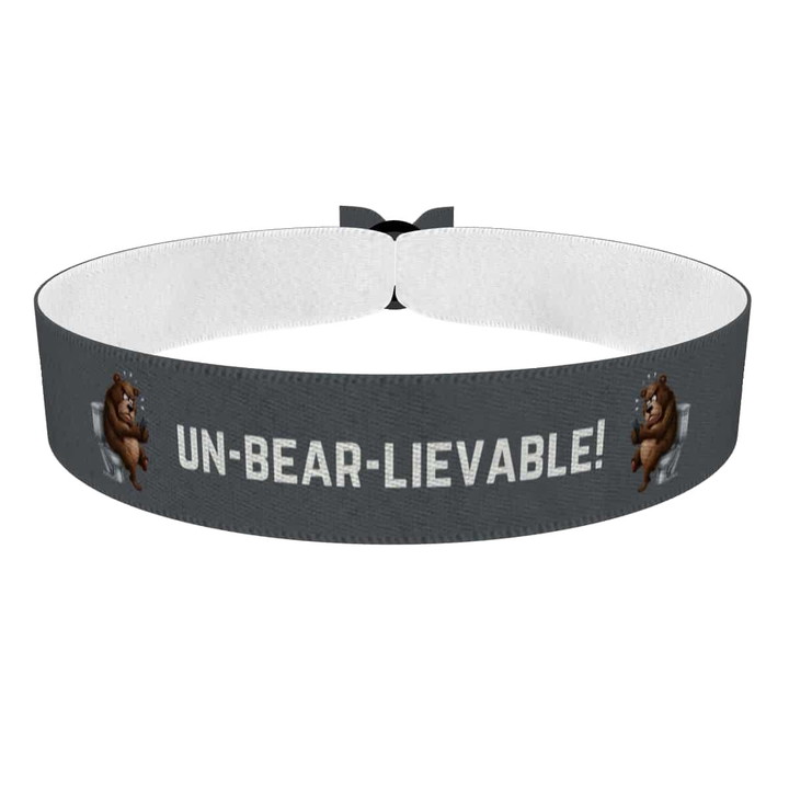 Zum Produkt Unbearable Toilet Humor Stoffarmband