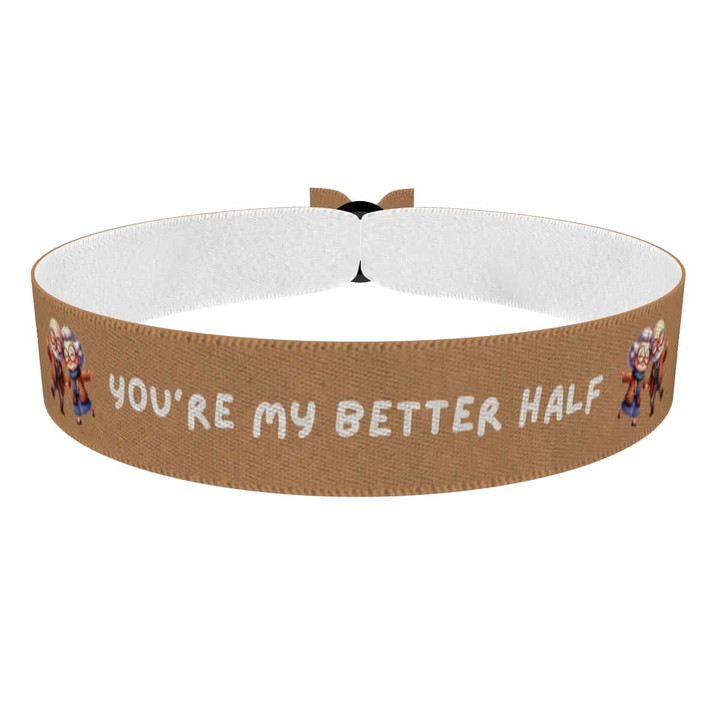 Zum Produkt Stoffarmband You're My Better Half