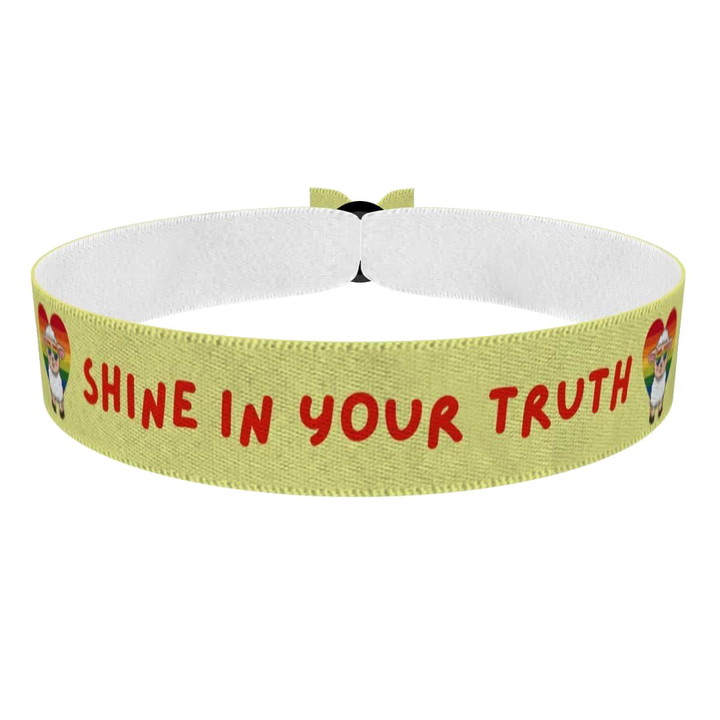 Zum Produkt Shine in Your Truth Stoffarmband