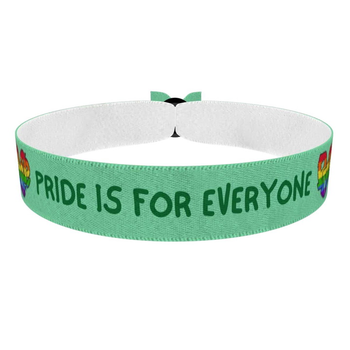 Zum Produkt Pride is for everyone Stoffarmband