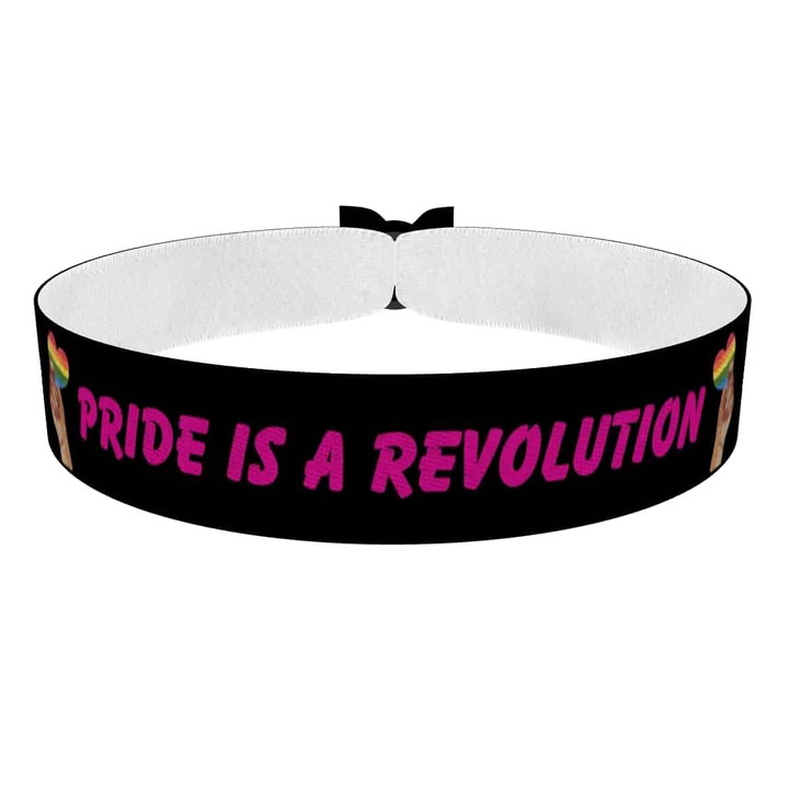 Zum Produkt Pride is a Revolution Stoffarmband