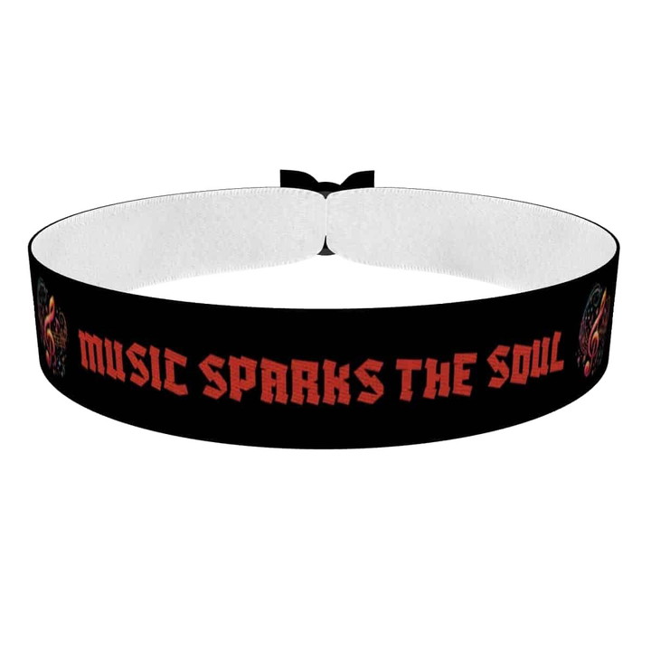Zum Produkt Music Sparks the Soul Stoffarmband