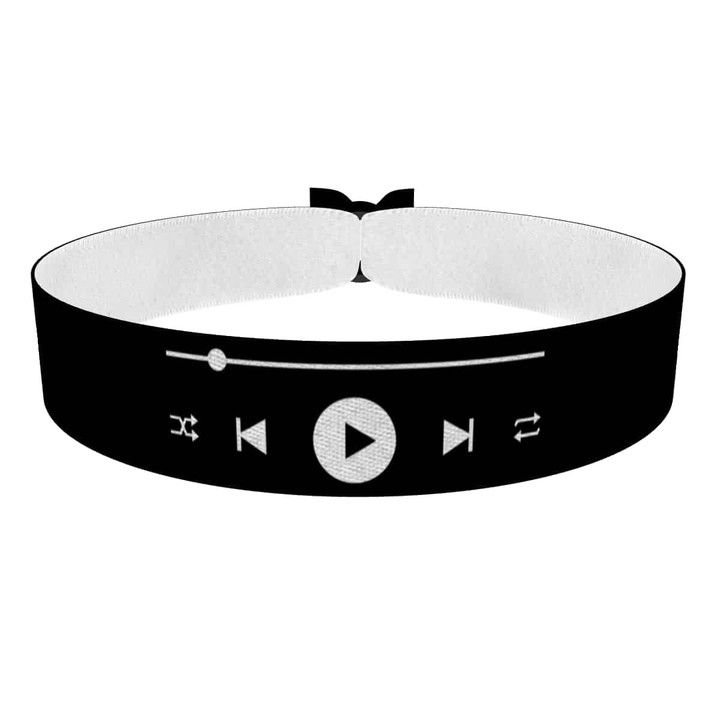 Zum Produkt Musikliebe Stoffarmband