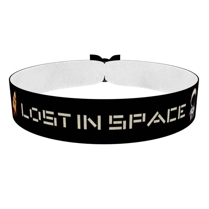 Zum Produkt Lost in Space Motiv Stoffarmband