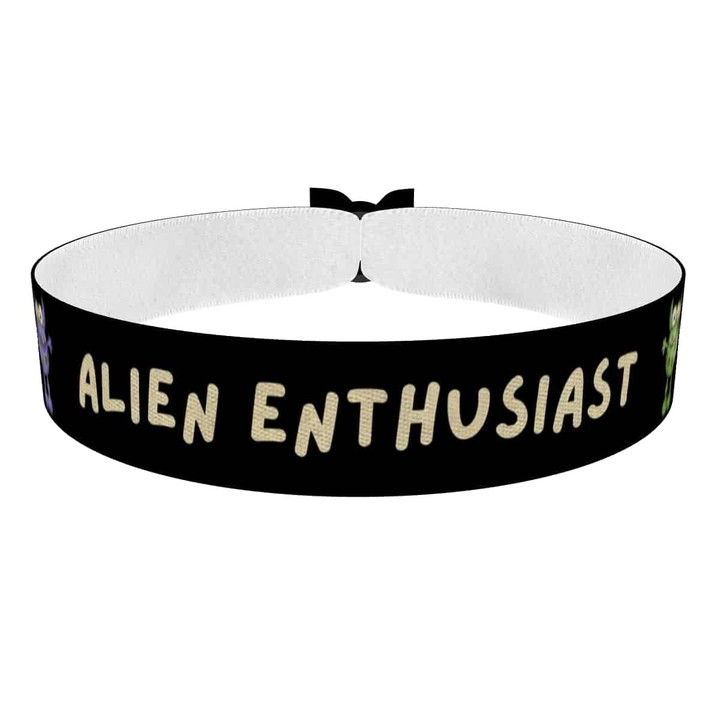 Zum Produkt Alien Enthusiast Stoffarmband