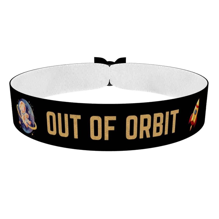 Zum Produkt Raumfahrer im All Stoffarmband