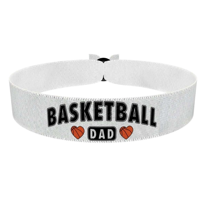 Zum Produkt Basketball Leidenschaft Stoffarmband