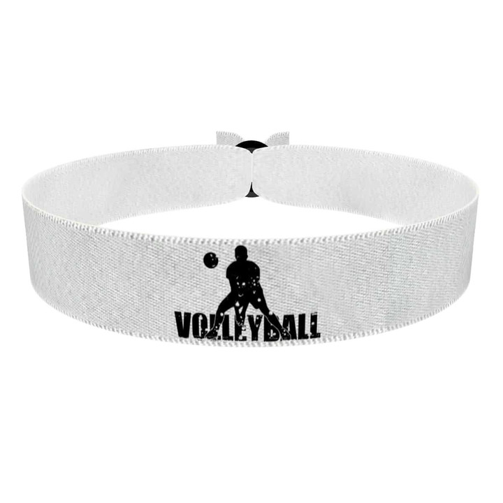 Zum Produkt Volleyball Motiv Stoffarmband für Sportenthusiasten