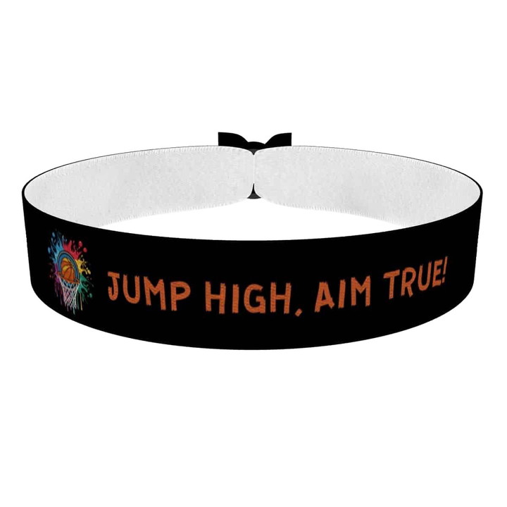 Zum Produkt Jump High Aim True Stoffarmband