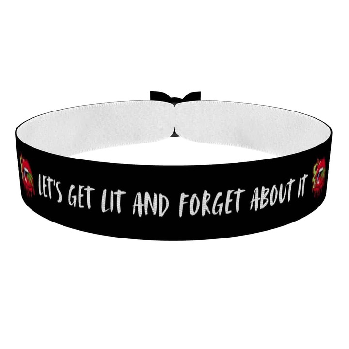 Zum Produkt Let's Get Lit Stoffarmband
