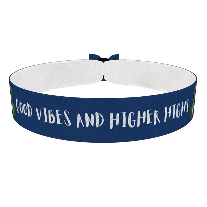 Zum Produkt Good Vibes and Higher Highs Stoffarmband