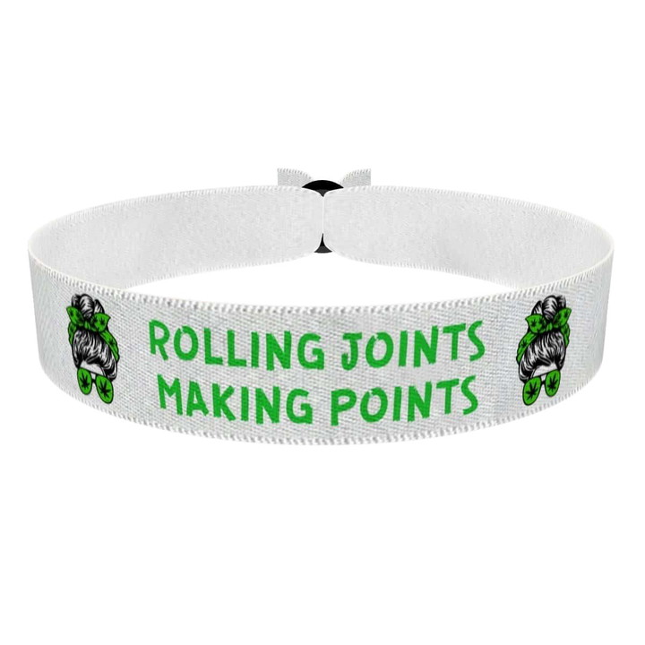 Zum Produkt Rolling Joints Making Points Stoffarmband