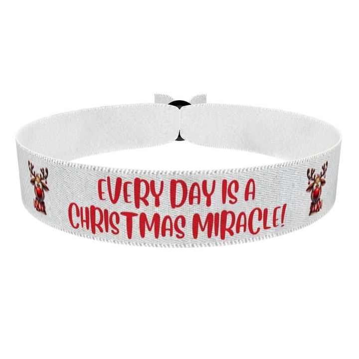Zum Produkt Rudolph der Weihnachtsmann Weihnachtsstoffarmband