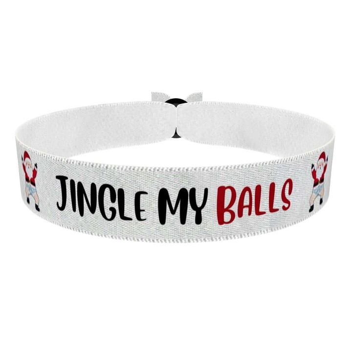 Zum Produkt Jingle My Balls Stoffarmband