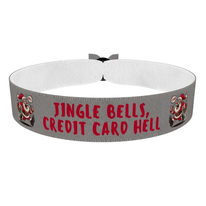 Zum Produkt Jingle Bells Christmas Stoffarmband